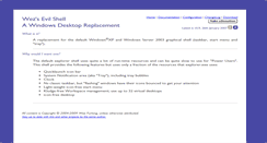 Desktop Screenshot of evildesk.wezfurlong.org